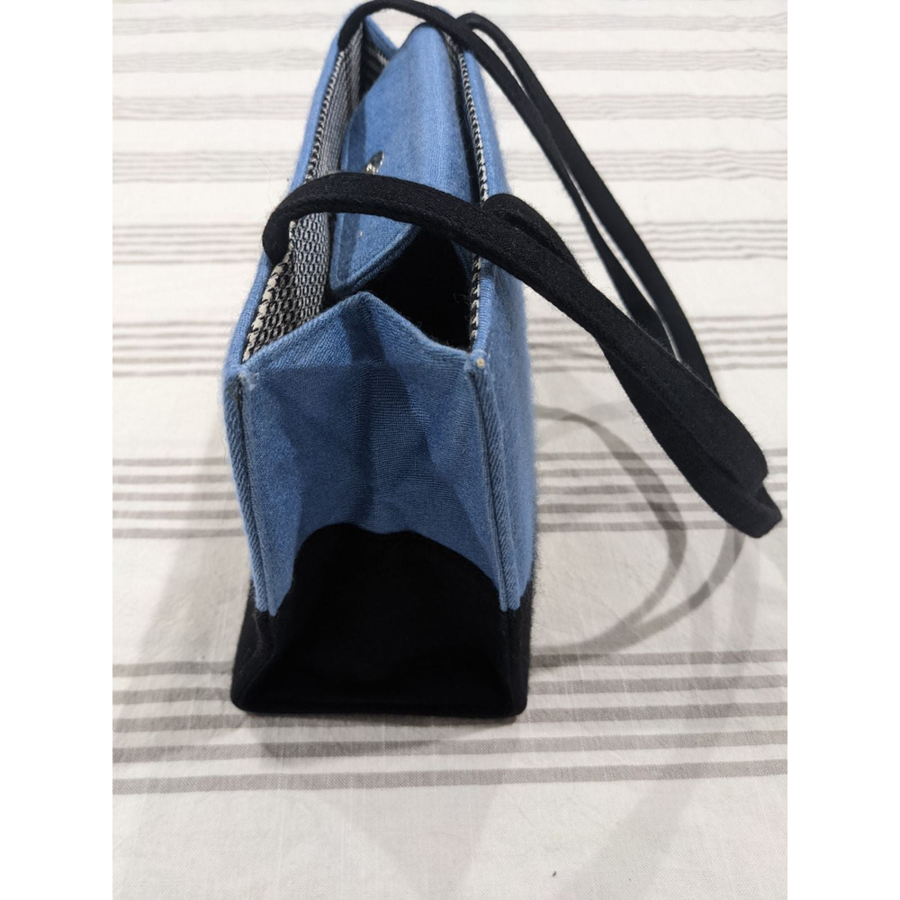 Pashmina Structured Box Tote Purse - image 6